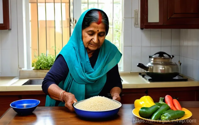 음식 데우기 시 에너지 절약 팁 - A close-up shot focusing on hands placing a dish inside a clean, sleek stainless steel microwave ove...