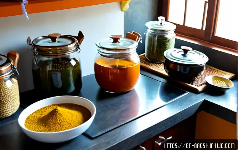 에너지 효율적인 요리법을 위한 주방 정리법 - Photorealistic energy-efficient home kitchen organized for efficient cooking, South Asian Bengali-in...